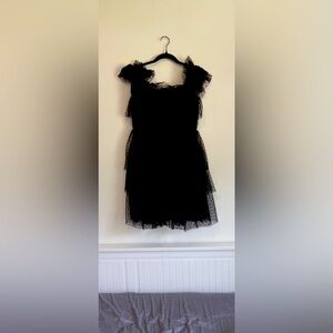 Zac Posen Chic Evening Black Dress Size 10